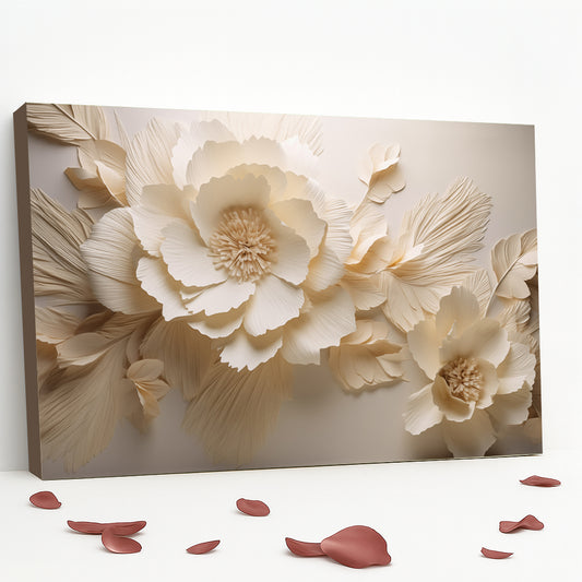 Tableau décoratif florale  -IMAGINAIRE-