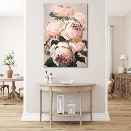 Tableau décoratif florale - Peonies - "Fascination"