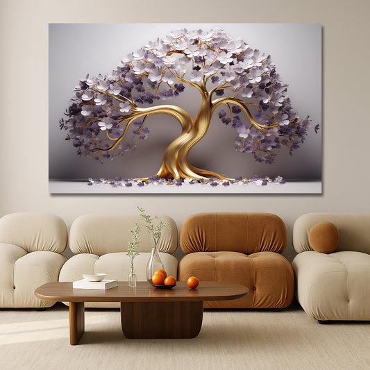 Tableau décoratif florale  -ROMANESQUE-