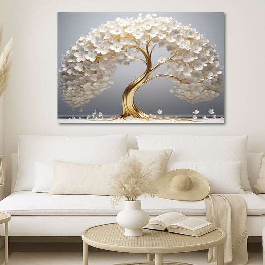 Tableau décoratif florale  -FICTION-