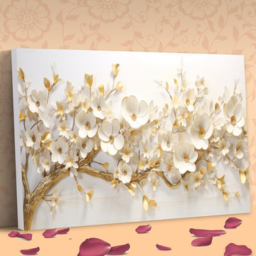 Tableau décoratif florale  -Bloomed-