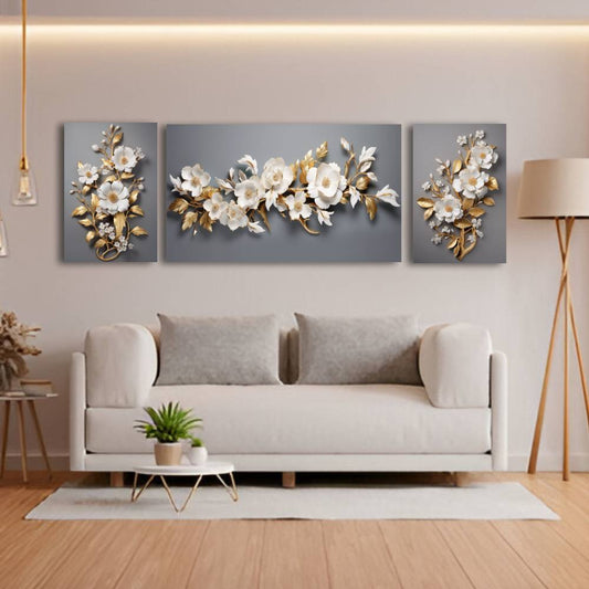 Tableau décoratif florale  -Premium-