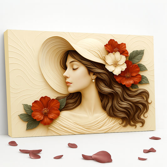 Tableau décoratif florale  -Magique-