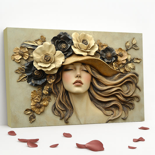 Tableau décoratif florale  -ADMIRABLE-