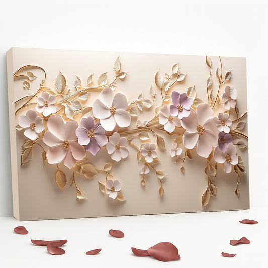 Tableau décoratif florale - Cadre américain "Luminous"